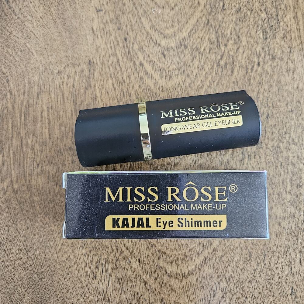 MISS ROSE - Kajal Eye Shimmer - BLACK , 2.5G